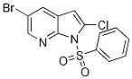 5-Bromo-2-chloro-1-(phenylsulfonyl)-1H-pyrrolo[2,3-b]pyridine CAS#: 1299607-35-4