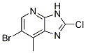 5-Bromo-2-chloro-4-methyl-7-azabenzimidazole CAS#: 1388071-17-7
