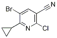 5-Bromo-2-chloro-6-cyclopropylnicotinonitrile CAS#: 1221792-18-2