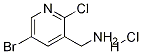 (5-Bromo-2-chloro-pyridin-3-yl)-methylamine hydrochloride CAS#: 1276056-72-4
