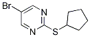 5-Bromo-2-(cyclopentylsulfanyl)pyrimidine CAS#: 1330750-21-4