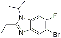 5-Bromo-2-ethyl-6-fluoro-1-isopropyl-1,3-benzodiazole CAS#: 1352318-52-5