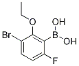 5-Bromo-2-fluoro-6-ethoxyphenylboronic acid CAS#: 1315340-54-5