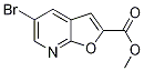 5-Bromo-2-(methoxycarbonyl)furo[2,3-b]pyridine CAS#: 1083196-29-5