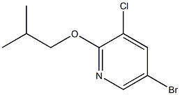 5-Bromo-3-chloro-2-isobutoxy-pyridine CAS#: 1289093-31-7