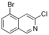 5-Bromo-3-chloroisoquinoline CAS#: 1256787-17-3