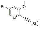 5-Bromo-3-methoxy-2-((trimethylsilyl)ethynyl)-pyridine CAS#: 1087659-23-1