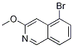 5-Bromo-3-methoxyisoquinoline CAS#: 1330750-62-3