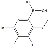 5-Bromo-3,4-difluoro-2-methoxyphenylboronic acid CAS#: 1256346-43-6