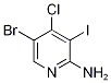 5-Bromo-4-chloro-3-iodopyridin-2-amine CAS#: 1228666-03-2