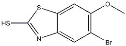 5-Bromo-6-methoxybenzo[d]thiazole-2-thiol CAS#: 1215205-85-8