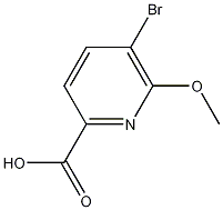 5-Bromo-6-methoxypyridine-2-carboxylic acid CAS#: 1214334-70-9