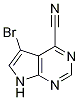 5-Bromo-7H-pyrrolo[2,3-d]pyrimidine-4-carbonitrile CAS#: 1168106-92-0