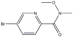 5-Bromo-N-methoxy-N-methylpicolinamide CAS#: 1211592-38-9