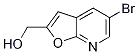 (5-Bromofuro[2,3-b]pyridin-2-yl)methanol CAS#: 1188990-02-4