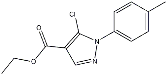 5-Chloro-1-p-tolyl-1H-pyrazole-4-carboxylic acid ethyl ester CAS#: 1245258-69-8