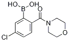 5-Chloro-2-(morpholine-4-carbonyl)phenylboronic acid CAS#: 1072946-43-0