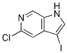 5-Chloro-3-iodo-1H-pyrrolo[2,3-c]pyridine CAS#: 1190310-51-0