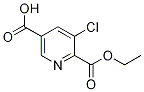 5-Chloro-6-(ethoxycarbonyl)nicotinic acid CAS#: 1198475-22-7