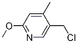 5-ChloroMethyl-2-Methoxy-4-Methyl-pyridine CAS#: 1355215-51-8