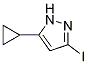 5-Cyclopropyl-3-iodo-1H-pyrazole CAS#: 1218791-06-0