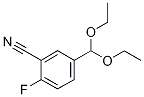 5-(Diethoxymethyl)-2-fluorobenzonitrile CAS#: 1176161-37-7