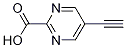 5-Ethynyl-pyrimidine-2-carboxylic acid CAS#: 1240606-56-7