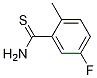 5-FLUORO-2-METHYL-THIOBENZAMIDE CAS#: 1250676-94-8