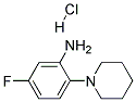 5-FLUORO-2-PIPERIDIN-1-YLANILINE HYDROCHLORIDE CAS#: 1185302-55-9