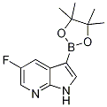 5-Fluoro-3-(4,4,5,5-tetramethyl-1,3,2-dioxaborolan-2-yl)-1H-pyrrolo[2,3-b]pyridine CAS#: 1222533-84-7