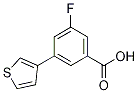 5-Fluoro-3-(thiophen-3-yl)benzoic acid CAS#: 1261925-85-2