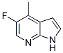 5-Fluoro-4-methyl-1H-pyrrolo[2,3-b]pyridine CAS#: 1228666-30-5