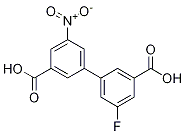 5-Fluoro-5'-nitro-[1,1'-biphenyl]-3,3'-dicarboxylic acid CAS#: 1261898-31-0