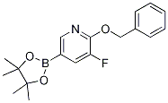 5-Fluoro-6-benzoxypyridine-3-boronic acid pinacol ester CAS#: 1333222-45-9