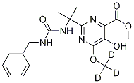 5-Hydroxy-2-[1-methyl-1-[[benzylcarbamoyl]amino]ethyl]-6-methoxypyrimidine-4-carboxylic Acid Methyl Ester-d3 CAS#: 1185032-53-4