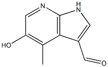 5-Hydroxy-4-Methyl-7-azaindole-3-carbaldehyde CAS#: 1190317-04-4