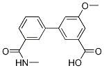 5-Methoxy-3-[3-(N-MethylaMinocarbonyl)phenyl]benzoic acid CAS#: 1261980-21-5