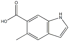 5-Methyl 1H-indole-6-carboxylic acid CAS#: 1167056-00-9