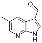 5-Methyl-1H-pyrrolo[2,3-b]pyridine-3-carbaldehyde CAS#: 1190321-17-5