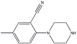 5-Methyl-2-(piperazin-1-yl)benzonitrile CAS#: 1211529-31-5