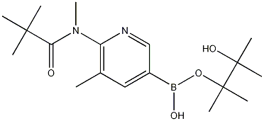 5-Methyl-6-(methyl-pivaloylamino)pyridine-3-boronic acid pinacol ester CAS#: 1073354-77-4
