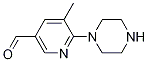 5-Methyl-6-(piperazin-1-yl)nicotinaldehyde CAS#: 1355237-68-1
