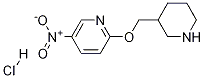 5-Nitro-2-(3-piperidinylmethoxy)pyridinehydrochloride CAS#: 1185307-86-1