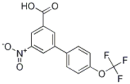 5-Nitro-3-(4-trifluoroMethoxyphenyl)benzoic acid CAS#: 1261782-84-6