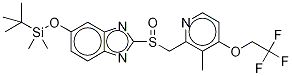 5-O-tert-Butyldimethylsilyl 5-Hydroxy Lansoprazole CAS#: 1246814-74-3