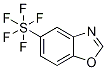 5-(Pentafluorothio)-1,3-benzoxazole, 5-(Pentafluorosulphanyl)benzo[d]oxazole CAS#: 1379812-05-1