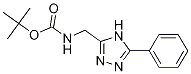 (5-Phenyl-4H-[1,2,4]triazol-3-ylmethyl)-carbamic acid tert-butyl ester CAS#: 1241712-83-3