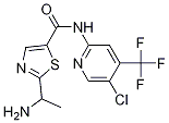 5-ThiazolecarboxaMide, 2-(1-aMinoethyl)-N-[5-chloro-4-(trifluoroMethyl)-2-pyridinyl]- CAS#: 1095823-56-5