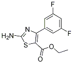 5-Thiazolecarboxylic acid, 2-aMino-4-(3,5-difluorophenyl)-, ethyl ester CAS#: 1188151-91-8