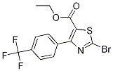 5-Thiazolecarboxylic acid, 2-broMo-4-[4-(trifluoroMethyl)phenyl]-, ethyl ester CAS#: 1188153-49-2